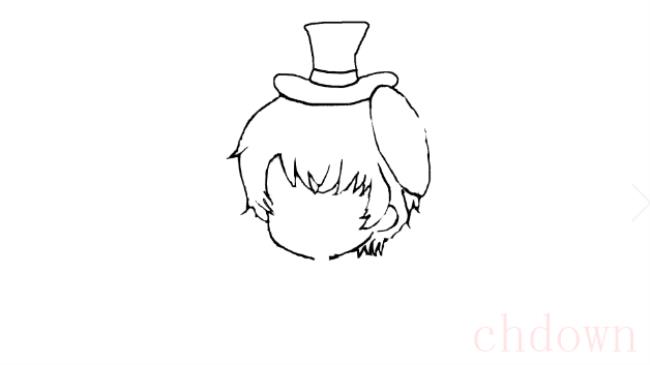 第五人格杰克简笔画