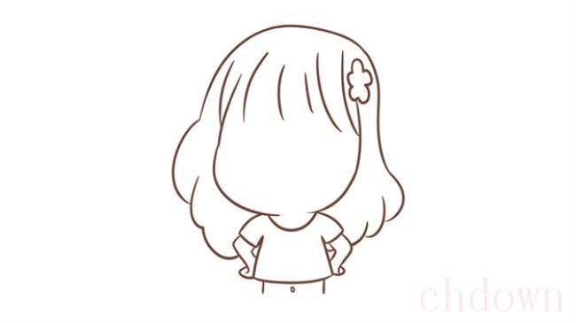 表情包可爱简笔画小人怎么画