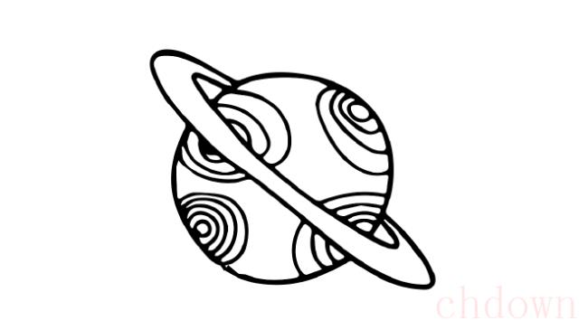 月球简笔画,月球,简笔画