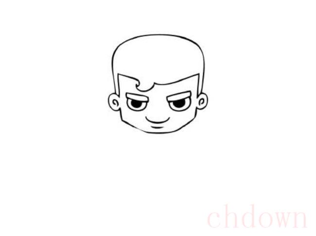 超人简笔画,超人,简笔画