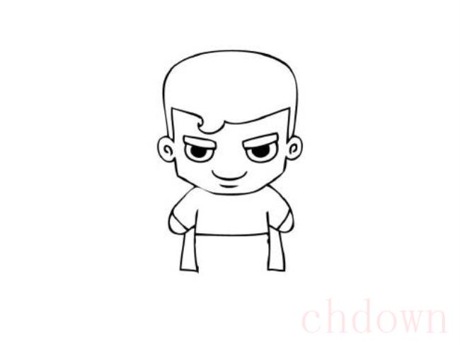 超人简笔画,超人,简笔画