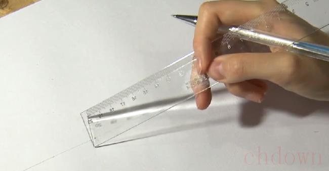 一点透视法,透视法,简笔画