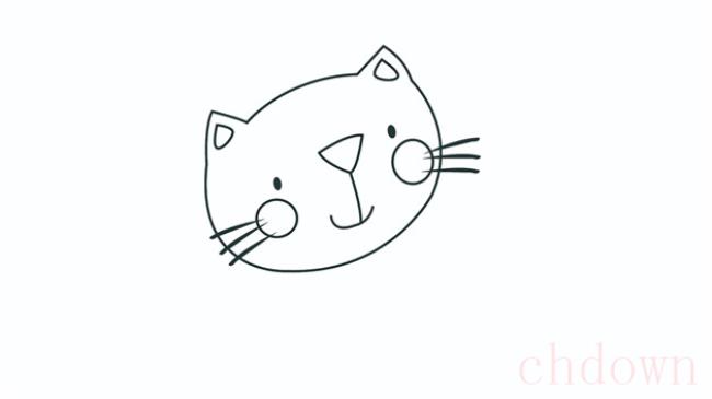 小猫简笔画