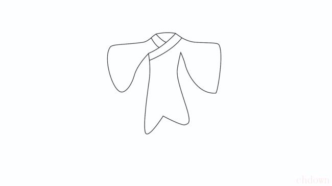 汉服简笔画