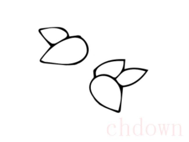 竹子,简笔画,竹子的画法