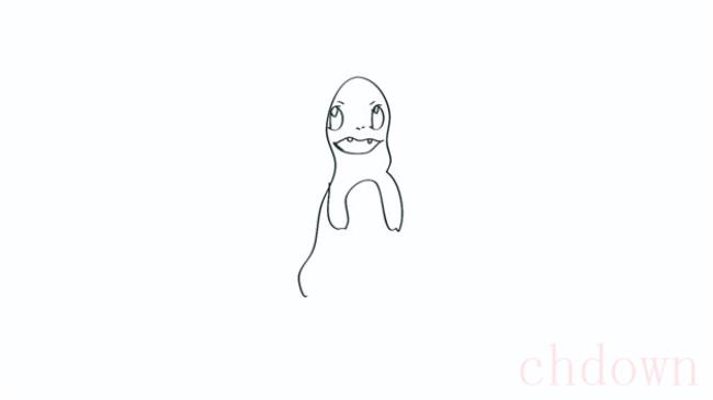怎么画喷火龙简笔画