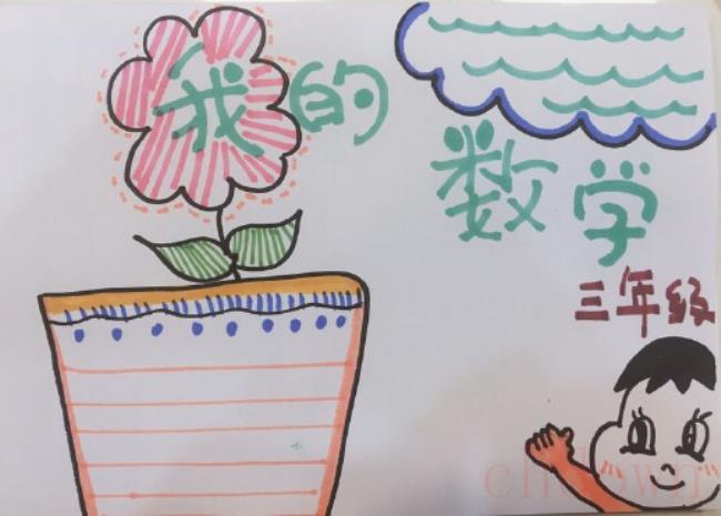 数学,学习,手抄报