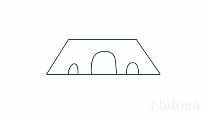 画桥,画桥简笔画,简笔画