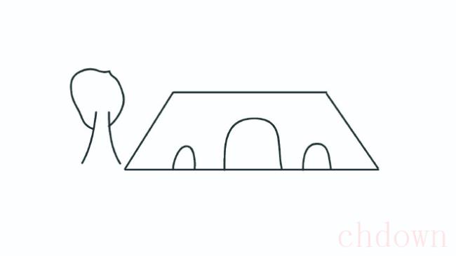 画桥,画桥简笔画,简笔画