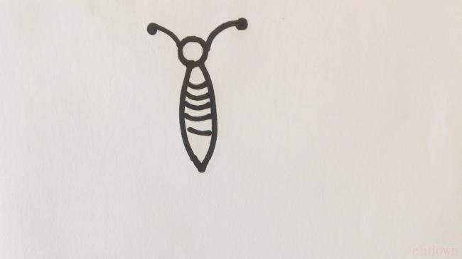 蝴蝶简笔画