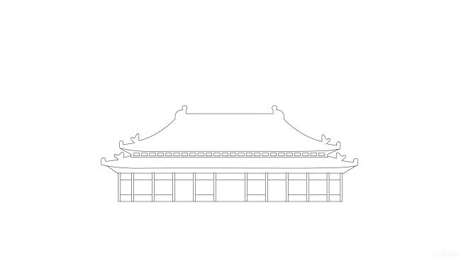 故宫简笔画,故宫,简笔画