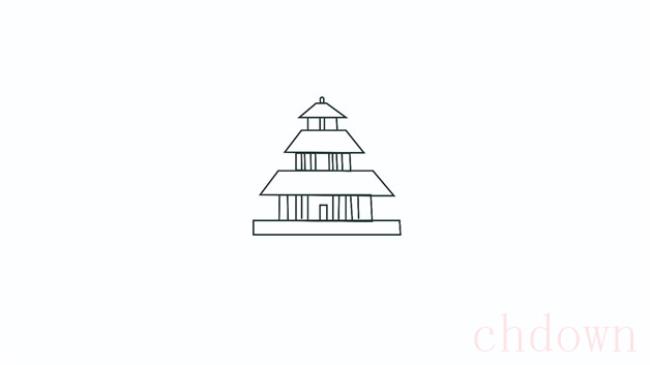 故宫,建筑物,简笔画技巧