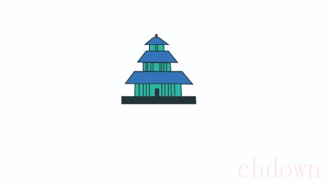 故宫,建筑物,简笔画技巧