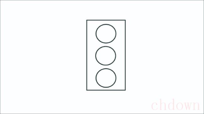 红绿灯,红绿灯怎么画,简笔画