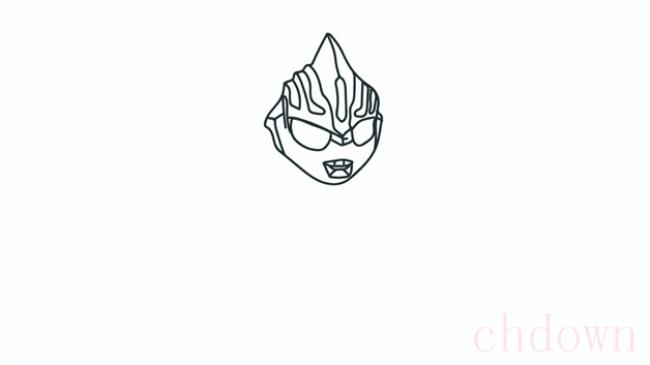 欧布奥特曼的画法技巧