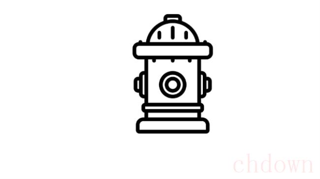 消防栓,卡通,简笔画技巧