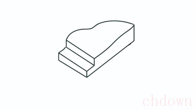 钢琴简笔画怎么画