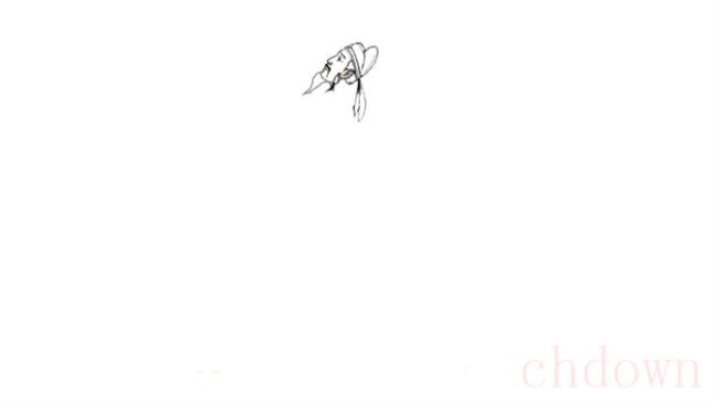 诗人简笔画怎么画
