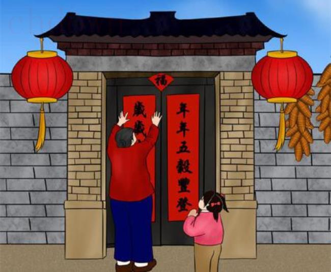 春节,春联,春联的来历