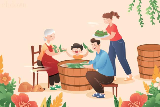 端午节门上挂什么东西