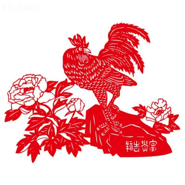 春节,年俗,贴窗花