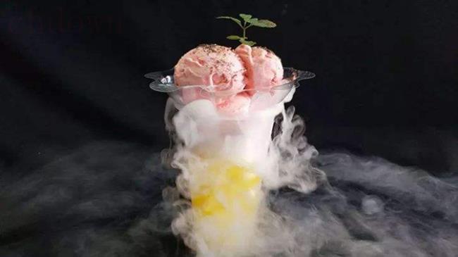 冰淇淋冒烟怎么做