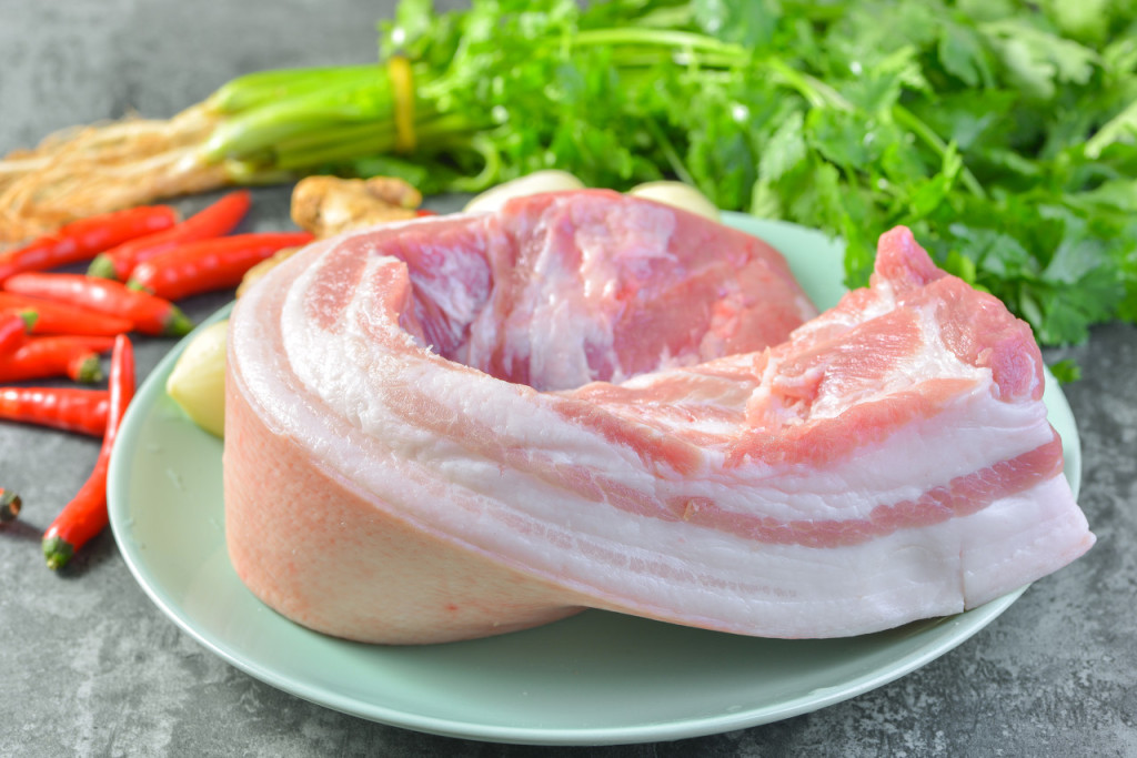 五花肉,猪肉,肉类