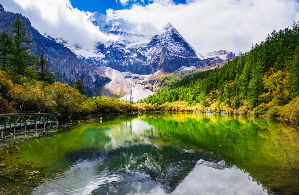 雪山,重庆,旅游