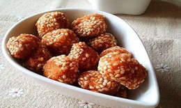 开口笑怎么做