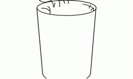 垃圾桶怎样画
