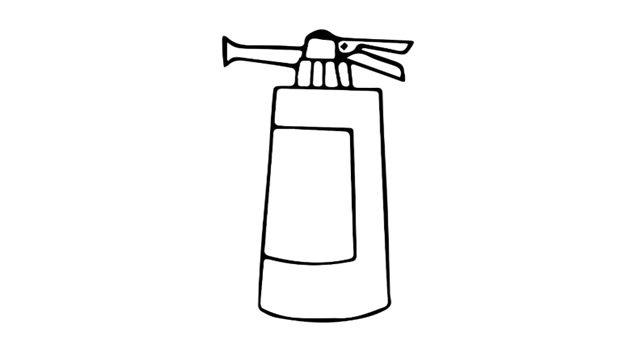 灭火器简笔画