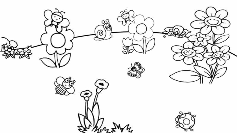 花园简笔画