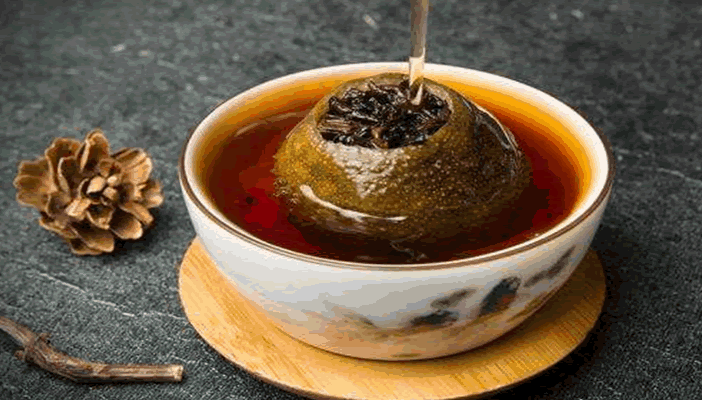 小青柑茶