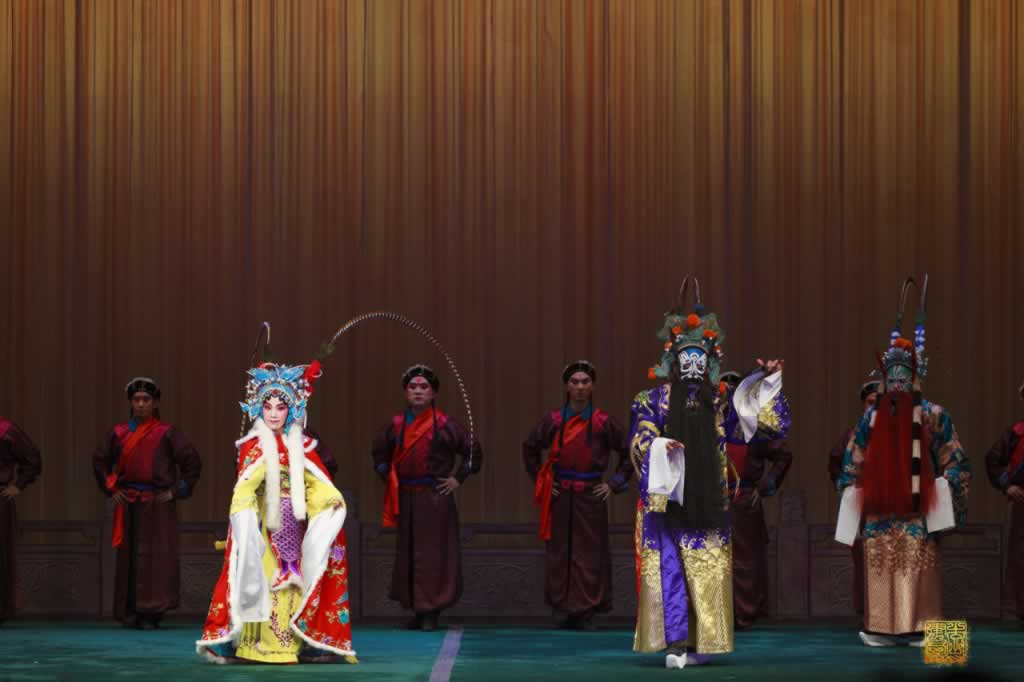 对台戏,戏曲,表演