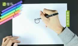 蜜蜂简笔画（图文）
