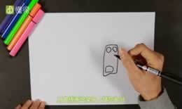 滑滑梯简笔画（图文）