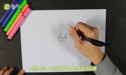 牡丹花简笔画（图文）