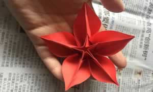 手工纸花的折法