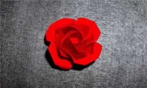 玫瑰花的折法技巧（图文）