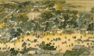 清明上河图描绘的是哪个城市