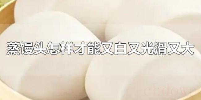 蒸馒头怎样才能又白又光滑又大(馒头的营养成分是怎样的) 蒸馒头怎样才能又白又光滑又大(馒头的营养成分是怎样的)