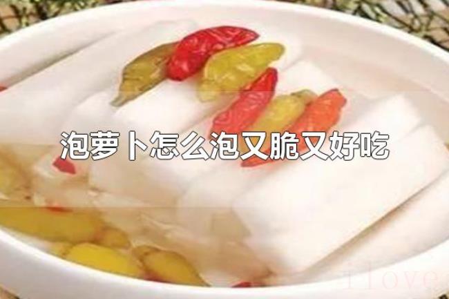 泡萝卜怎么泡又脆又好吃(泡萝卜如何保存) 泡萝卜怎么泡又脆又好吃(泡萝卜如何保存)