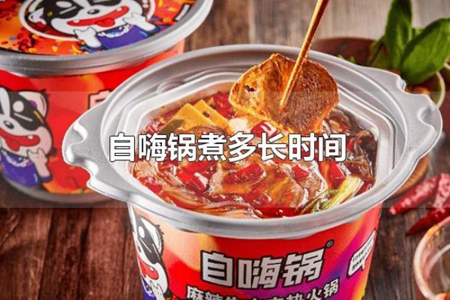 自嗨锅煮多长时间(自嗨锅煮15分钟) 自嗨锅煮多长时间(自嗨锅煮15分钟)