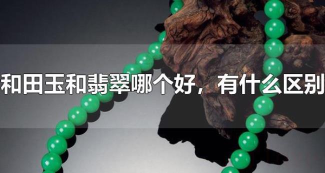 和田玉和翡翠哪个好，有什么区别（翡翠为什么比和田玉贵）