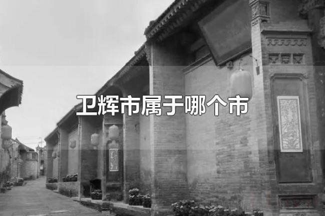 卫辉市属于哪个市（卫辉市有多大）