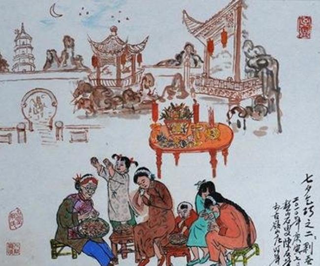 乞巧节是什么时候,风俗是什么(乞巧节起源于哪个朝代) 乞巧节是什么时候,风俗是什么(乞巧节起源于哪个朝代)