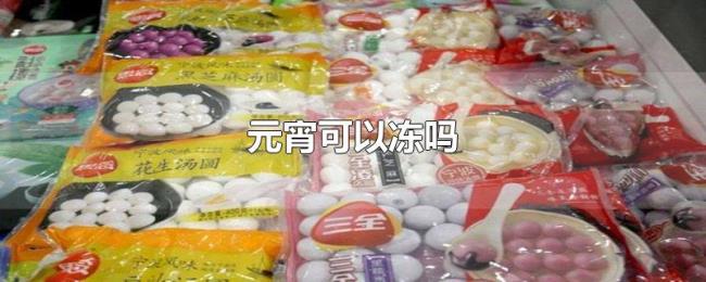 元宵可以冻吗 元宵可以冻吗