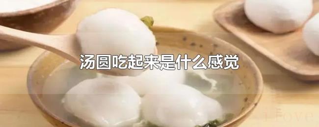 汤圆吃起来是什么感觉 汤圆吃起来是什么感觉