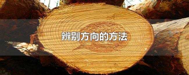 辨别方向的方法