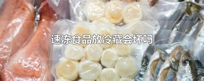 速冻食品放冷藏会坏吗 速冻食品放冷藏会坏吗